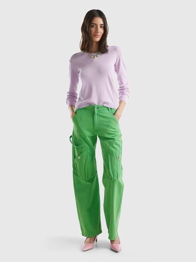 Pantalon cargo en coton offre à 69,95€ sur United Colors Of Benetton