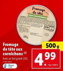 Fromage De Tête Aux Cornichons