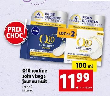 Nivea - Q10 Routine Soin Visage Jour Ou Nuit