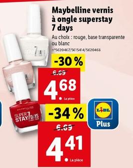 Maybelline - Vernis À Ongle Superstay 7 Days