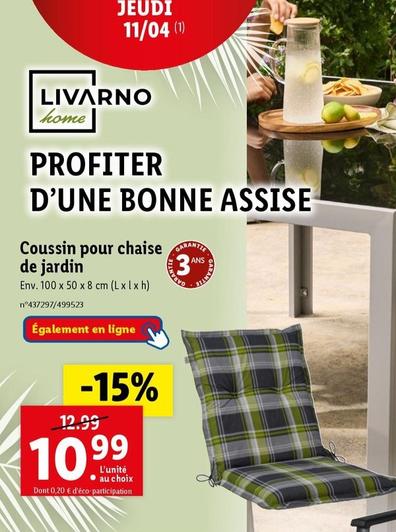 Livarno - Profiter D'Une Bonne Assise