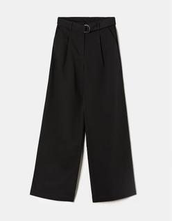 Pantalon Noir Jambe Large