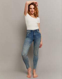 Jean taille moyenne Skinny Push Up