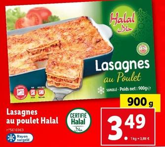 Lasagnes Au Poulet Halal