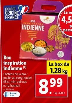 Box Inspiration Indienne 