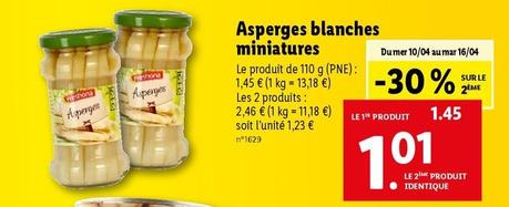 freshona - asperges blanches miniatures