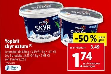 Yoplait - Skyr Nature