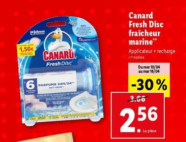 canard - fresh disc fraîcheur marine