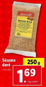 Mosaïque - Sesame Dore 