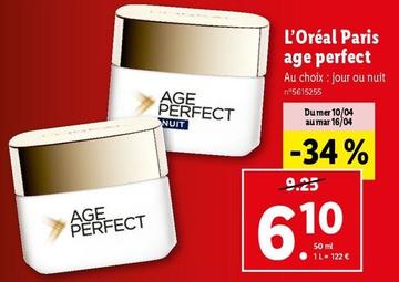 L'oréal - Paris Age Perfect