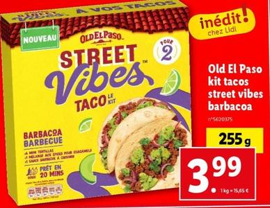 old el paso - kit tacos street vibes barbacoa