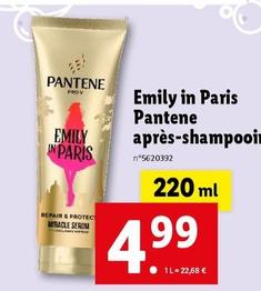 pantene - emily in paris après-shampooi