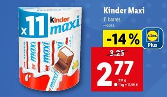 Kinder - Maxi