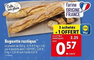 Baguette Rustique