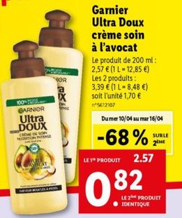 Garnier - Ultra Doux Creme Soin A L'avocat 