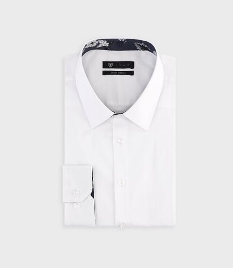 chemise slim blanche milan