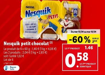 Nestlé - Nesquik Petit Chocolat