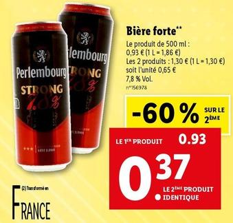 Perlembourg - Bière Forte