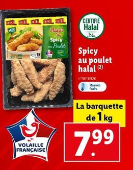 Spicy Au Poulet Halal
