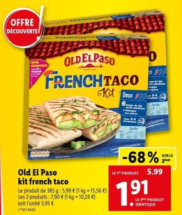 Old El Paso - Kit French Taco 