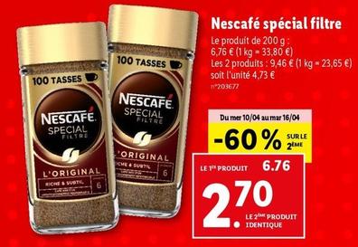 Nescafé - Special Filtre
