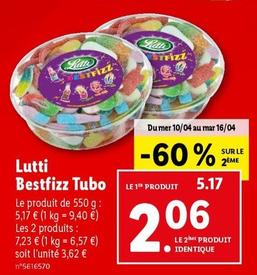 Lutti - Bestfizz Tubo