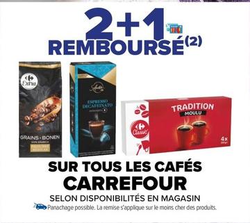 Carrefour - Sur Tous Les Cafés offre sur Carrefour