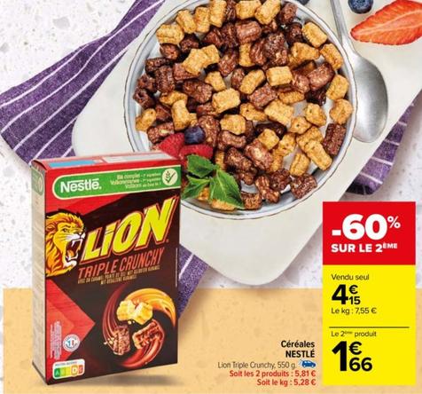 Nestlé - Céréales offre à 4,15€ sur Carrefour