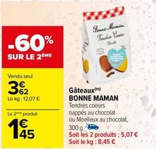 Bonne Maman - Gâteaux offre à 3,62€ sur Carrefour