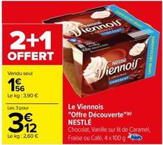 Nestlé - Le Viennois "Offre Decouverte" offre à 1,56€ sur Carrefour
