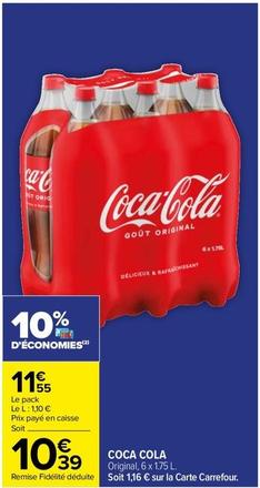 Coca-Cola - Original  offre à 10,39€ sur Carrefour