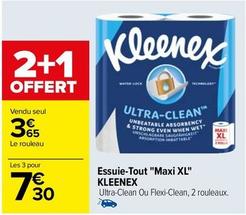 Kleenex - Essuie Tout "Maxi Xl" offre à 3,65€ sur Carrefour