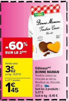 Bonne Maman - Gâteaux offre à 3,62€ sur Carrefour Market