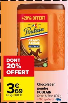 Poulan - Chocolat En Poudre  offre à 3,69€ sur Carrefour Market