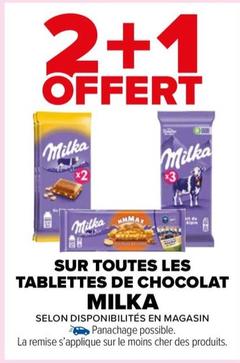 Milka - Sur Toutes Les Tablettes De Chocolat  offre sur Carrefour Market