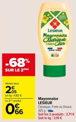 Lesieur - Mayonnaise offre à 2,05€ sur Carrefour Market