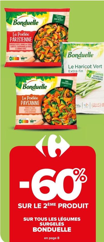 Bonduelle - Sur Tous Les Légumes Surgelés offre sur Carrefour Market