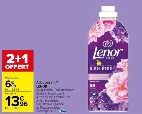 Lenor - Adoucissant offre à 6,98€ sur Carrefour Market