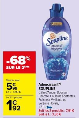 Soupline - Adoucissant  offre à 5,99€ sur Carrefour Market