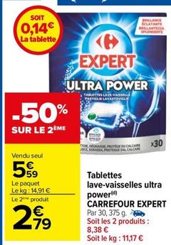 Carrefour Expert - Tablettes Lave-Vaisselles  offre à 5,59€ sur Carrefour Market