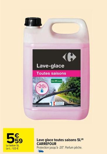 Carrefour - Lave Glace Toutes Saisons 5l offre à 5,59€ sur Carrefour Market