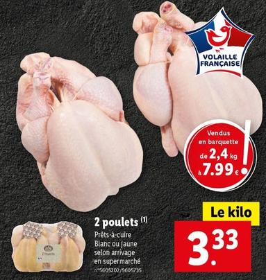 2 Poulets