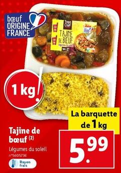 Toque Du Chef - Tajine De Bœuf