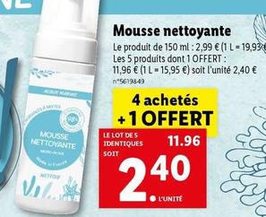 Algue Marine - Mousse Nettoyante