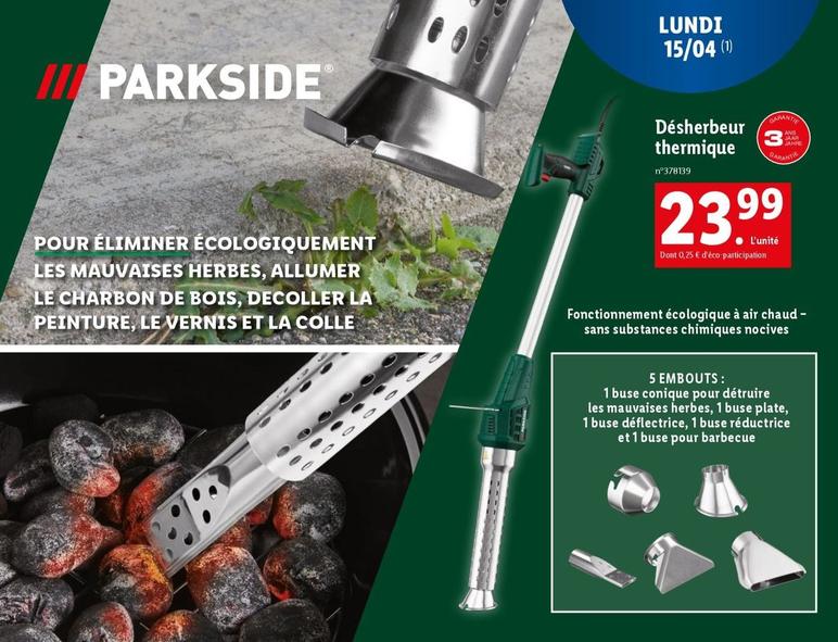 Parkside Désherbeur Thermique