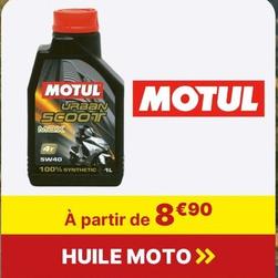 Huile Moto offre à 8,9€ sur Carter-Cash