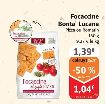 Bonta Lucane - Focaccine 