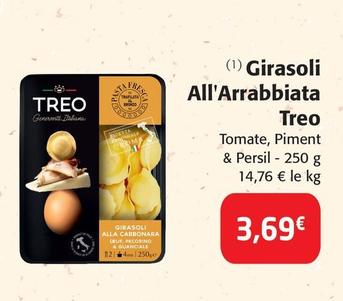 Treo Italia - Girasoli All'Arrabbiata offre à 3,69€ sur Colruyt