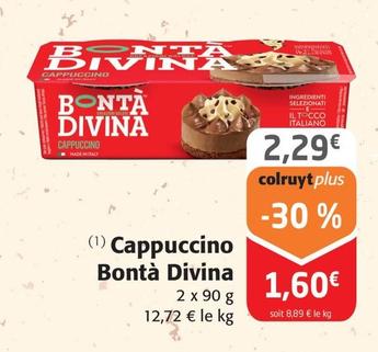 Bonta Divina - Cappuccino offre à 1,6€ sur Colruyt