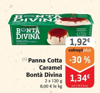 Bonta Divina - Panna Cotta Caramel  offre à 1,34€ sur Colruyt